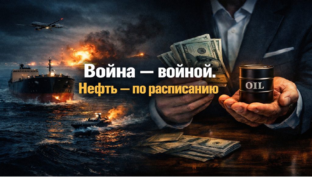 Нефтяной танкер в Чёрном море и символическое противопоставление войны и нефтяного бизнеса