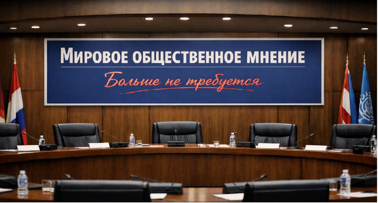 Президент США Дональд Трамп объявляет о выходе Соединённых Штатов из структур ООН