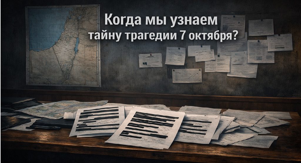 Засекреченные документы и карта Израиля как символ нераскрытых причин трагедии 7 октября