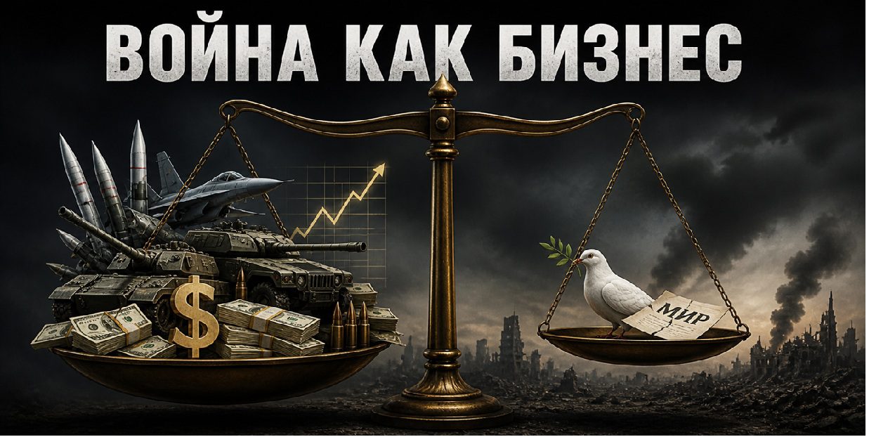 Война как бизнес: оружие и деньги перевешивают мир на весах