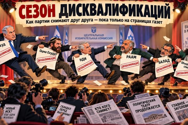 Сезон дисквалификаций на выборах в Кнессет: израильские партии требуют снять друг друга с выборов