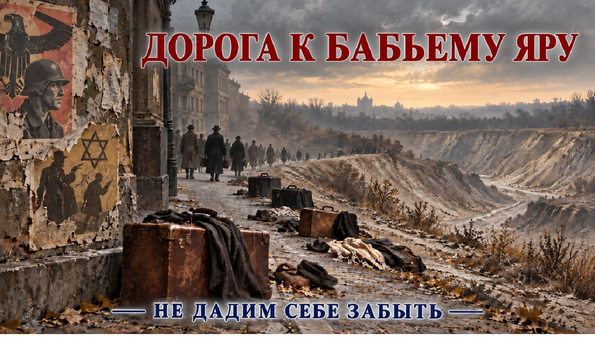 Дорога к Бабьему Яру — память о трагедии и жертвах массовых расстрелов