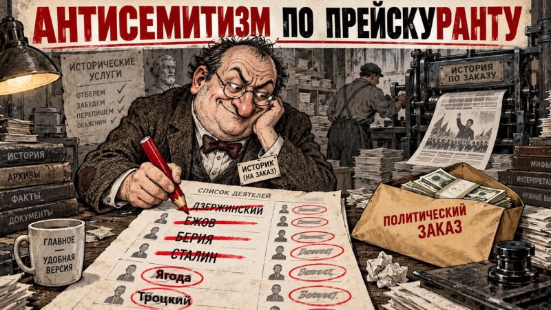 Антисемитизм по прейскуранту : как из еврейских фамилий создают псевдоисторию