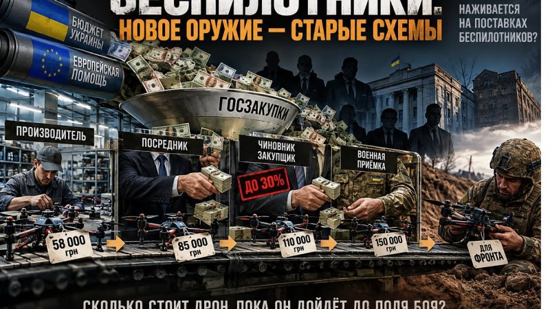 Дроны, откаты и посредники: кто и как зарабатывает на военных закупках Украины