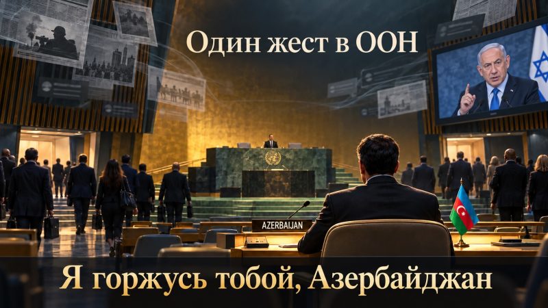 Информационная война и один жест в ООН: я горжусь тобой, Азербайджан