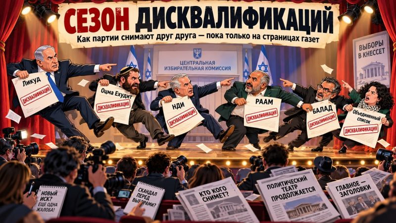 Сезон дисквалификаций: как израильские партии снимают друг друга с выборов — пока только на страницах газет