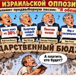 Золотые горы израильской оппозиции, или Как поделить то, чего ещё нет и вряд ли будет?
